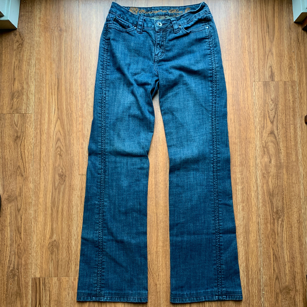 Christopher Blue wide leg jeans